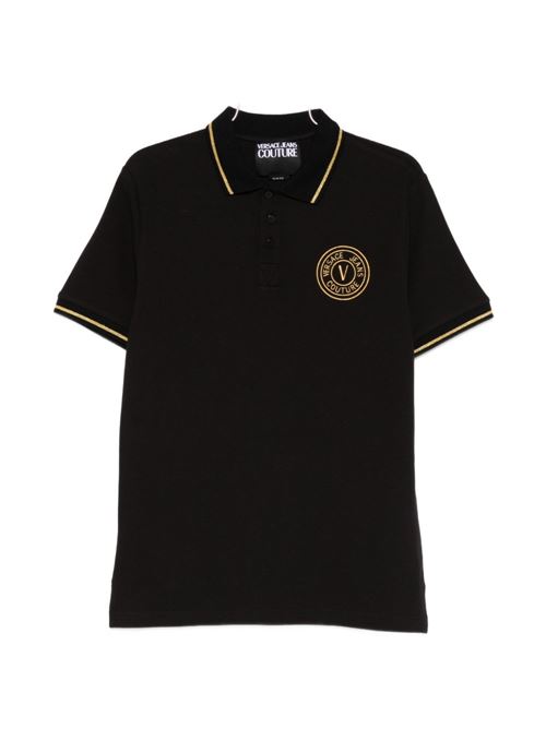 Polo uomo maniche corte Versace jeans Couture | 80GAGT03CJ01TG89